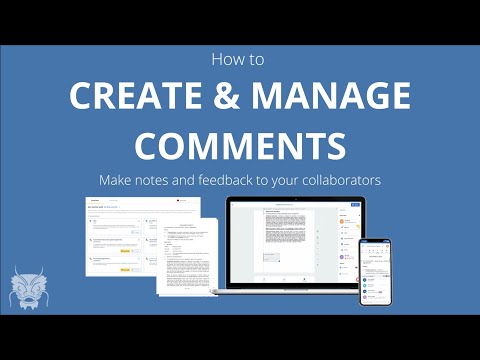 Comment Management Tutorial | Zegal