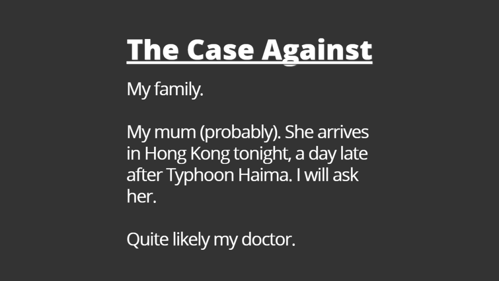 Case Against