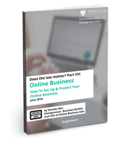 Our EBook on how to set up and protect your online business
