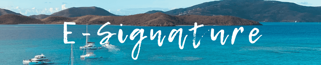 E sign Laws British Virgin Islands Zegal