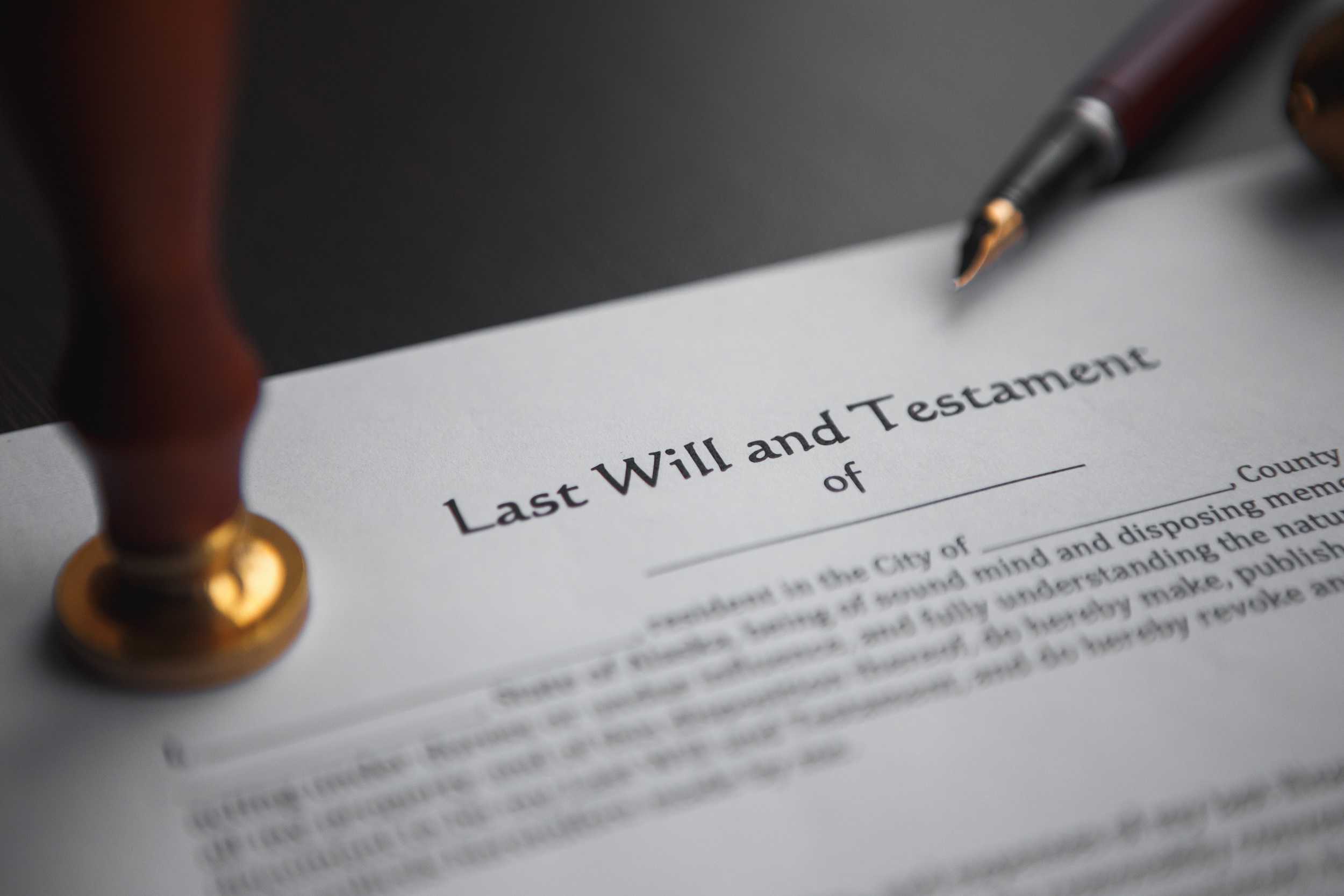 Last Will And Testament