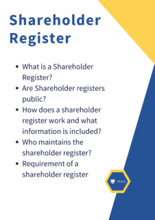 Shareholder register