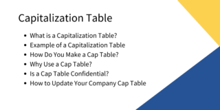 What is a cap table