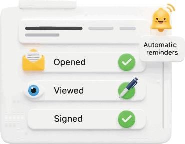 Track every document in real-time Track every document in real-time
